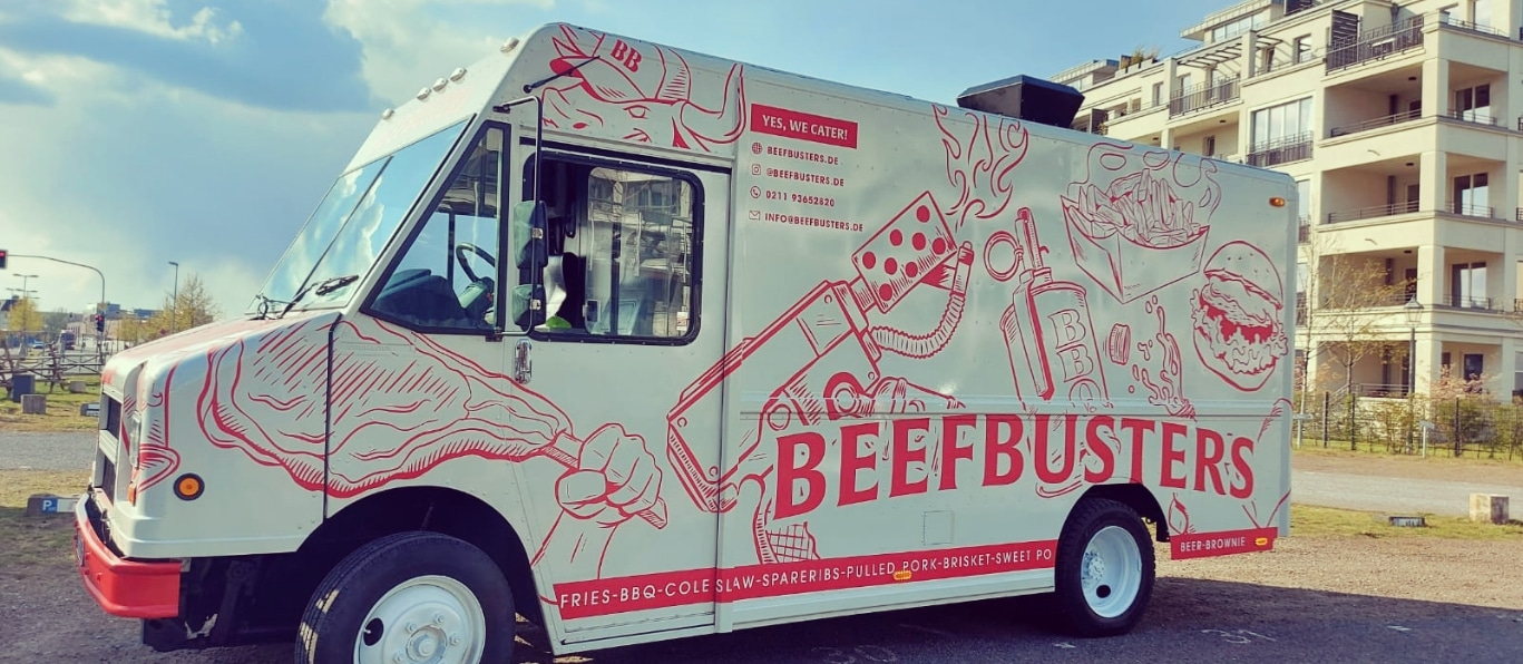 Beefbusters US STEP VAN FREIGHTLINER in der Seitenansicht