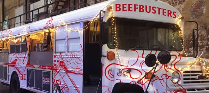 Weihnachtsfeier Catering Food Truck